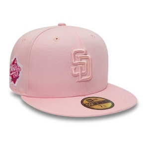 Pink New Era San Diego Padres World Series Tonal Fitted Cap 59fifty | YGZV41639