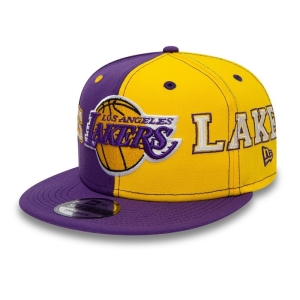 Purple New Era La Lakers Teamsplit Cap 9fifty | STCK63984