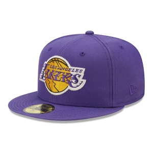 Purple New Era La Lakers Twilight Fantasy Fitted Cap 59fifty | ZPAI80659