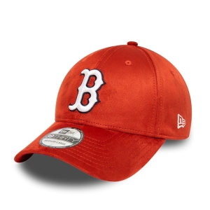 Red New Era Boston Sox Suede Cap 39thirty | FSNW56918