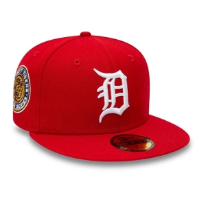 Red New Era Detriot Tigers World Series Fitted Cap 59fifty | FREO17856