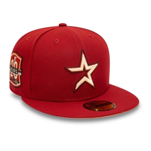 Red New Era Houston Astros 20 Years Fitted Cap 59fifty | IAWF08154