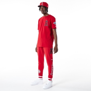 Red New Era La Angels MLB Logo Select Joggers | XSPY32509