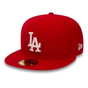 Red New Era La Dodgers Essential Cap 59fifty | YAKM54193