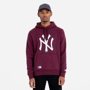 Red New Era New York Yankees Team Logo Hoodie | SPTZ91284