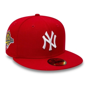 Red New Era New York Yankees World Series Fitted Cap 59fifty | IBUV74650