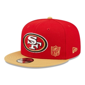 Red New Era San Francisco 49ers NFL Letter Arch Cap 9fifty | FDQX09836