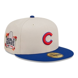 White New Era Chicago Cubs Fall Classic Fitted Cap 59fifty | EJDH07985