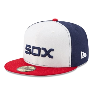 White New Era Chicago Sox Ac Perf Alt Cap 59fifty | RDYM65149