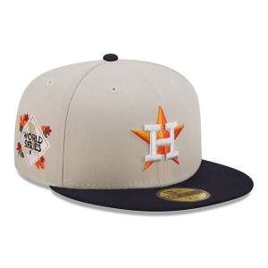 White New Era Houston Astros Fall Classic Fitted Cap 59fifty | GYLF42936