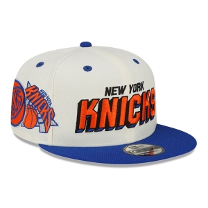 White New Era New York Knicks Awake Cap 9fifty | EJKO40913