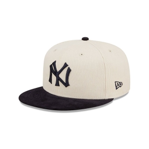 White New Era New York Yankees Cooperstown Fitted Cap 59fifty | UJZY43072