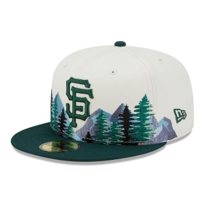 White New Era San Francisco Giants Outdoor Fitted 59fifty | QJLY27650