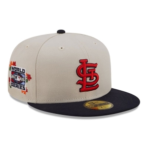 White New Era St. Louis Cardinals Fall Classic Fitted Cap 59fifty | ESGY87631