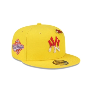 Yellow New Era New York Yankees Icy Pop Fitted Cap 59fifty | ROLF45687