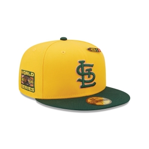 Yellow New Era St. Louis Cardinals Back To School Fitted Cap 59fifty | XOGN01759